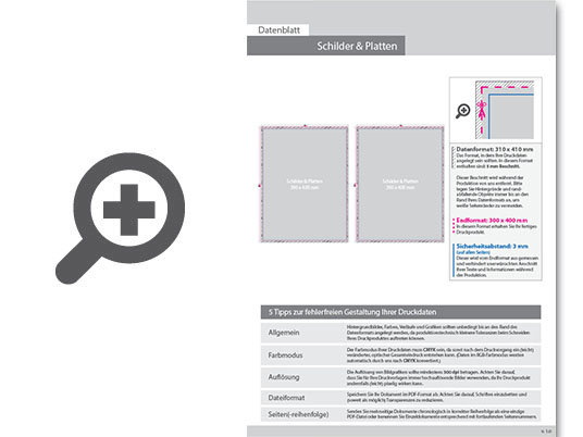 Product Bild hartschaumplatte_30_x_40cm__4_4-farbig_bedruckt